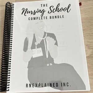 Nursing School Complete Bundle - Black and White